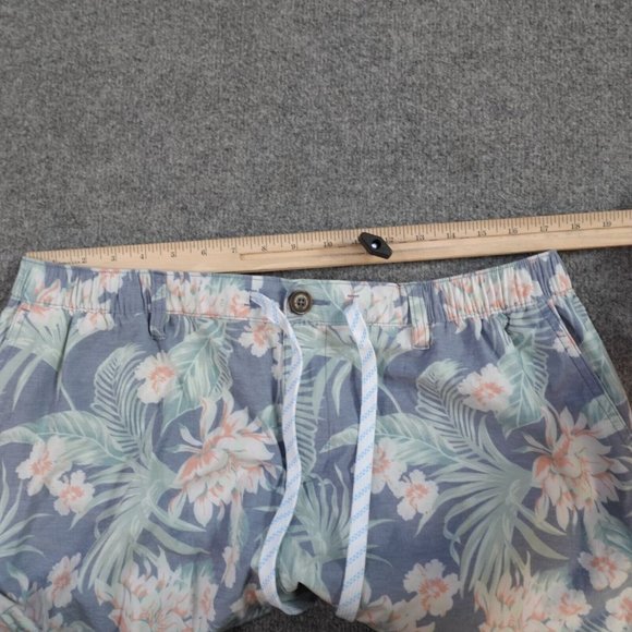 Chubbies Mens Shorts 2XL Blue Hybrid Chino Floral Print All Over Unlined 6" in - Picture 6 of 12